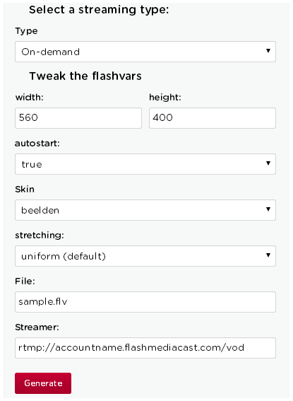 Flash Media Vod Tutorial