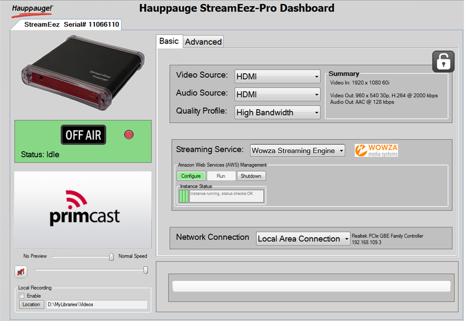 Hauppauge Tutorial